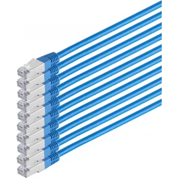 Tinklo kabelis ShiverPeaks 75711-HB-SET10 CAT6 S/FTP PIMF, 4 porų, vytas