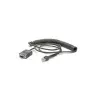Zebra CBA-RF2-C09ZAR serijinis kabelis RS232 DB9 juodas 2,8 m