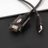 UNITEK Y-105A serijinis kabelis juodas 1,5 m USB-A DB-9