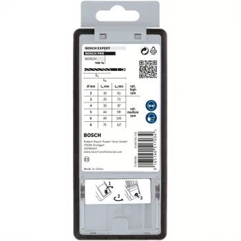 Brad Point grąžtų rinkinys Bosch 2607019923