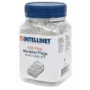 Intellinet 502375 RJ-45 laido jungtis, skaidri