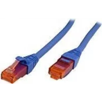 ROLINE - Patch laidas - RJ-45 (M) į RJ-45 (M) - 2 m - UTP - CAT 6 - halogenų neturintis, liejinis, vytas - mėlynas (21.15.2542)