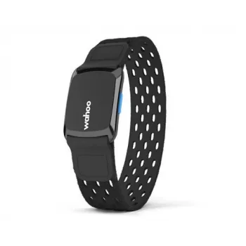 Wahoo TICKR FIT riešinio širdies ritmo monitorius – Bluetooth/ANT+, optinis, IPX7, 30h baterija, juoda