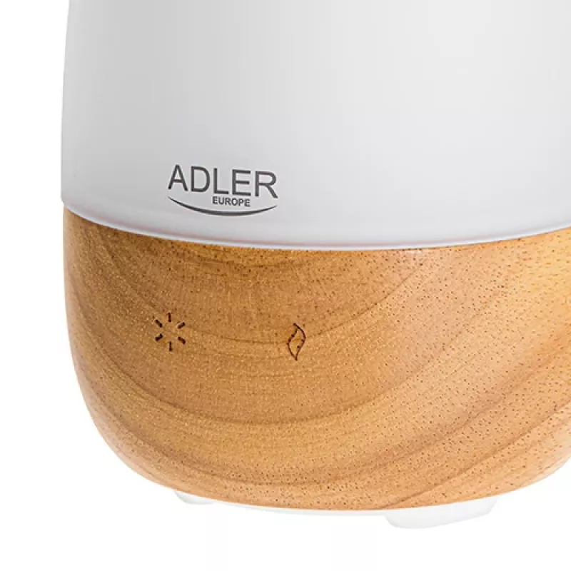Aromadifuzeris Adler AD 7967 – ultragarsinis, iki 25 m², rudas/baltas