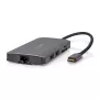 Nedis USB kelių prievadų adapteris USB 3.2 Gen1 7-in-1 - USB-C™ kištukas, HDMI™ išvestis, Micro SD, RJ45 lizdas, SD, USB-C™ lizdas, 3x USB-A lizdas, 5 Gbps (CCBW64240AT02)