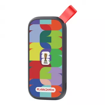SanDisk FIFA World Cup 2026 Edition - išorinis SSD - 1 TB - USB 3.2 Gen 2 (USB-C) (SDSSDE30F-1T00-G25)