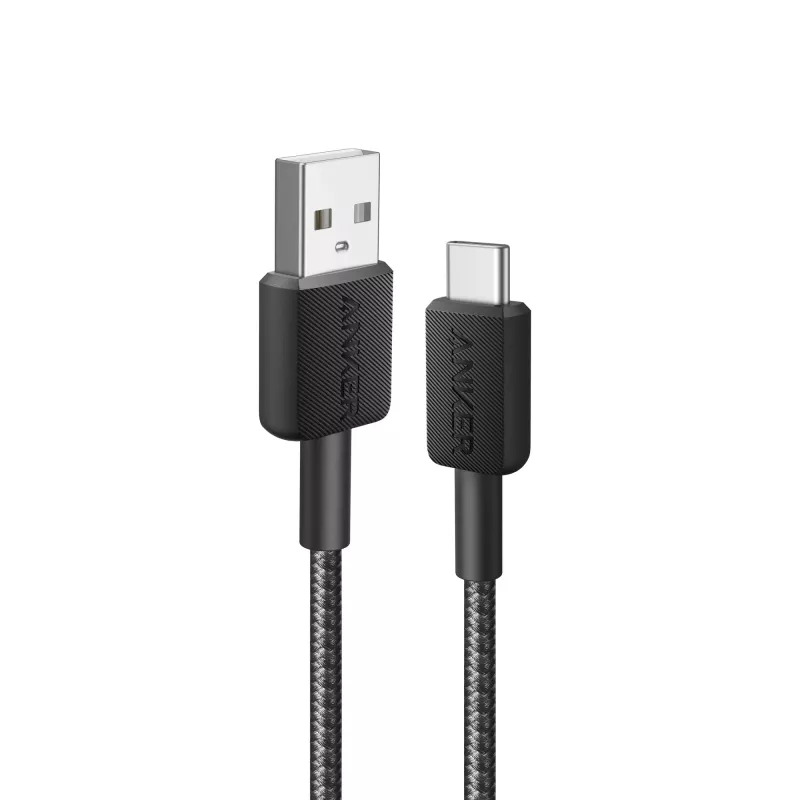 Anker Innovations 322 USB-A į USB-C laidas nailoninis 1,8 m juodas - laidas - skaitmeniniai/duomenys
