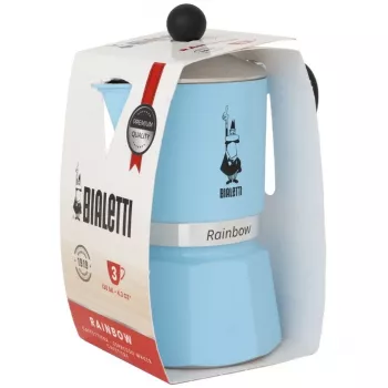 Bialetti Rainbow Moka puodas 6 puodeliams 600 ml