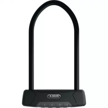 ABUS GRANIT Plus 470 U-spyna juoda 1,4 cm raktinis sidabrinis FG FA Sold Secure Silver SBSC Varefakta (11194)