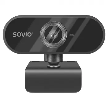 Savio CAK-04 internetinė kamera 720 MP 1280 x 720 pikselių USB Juoda