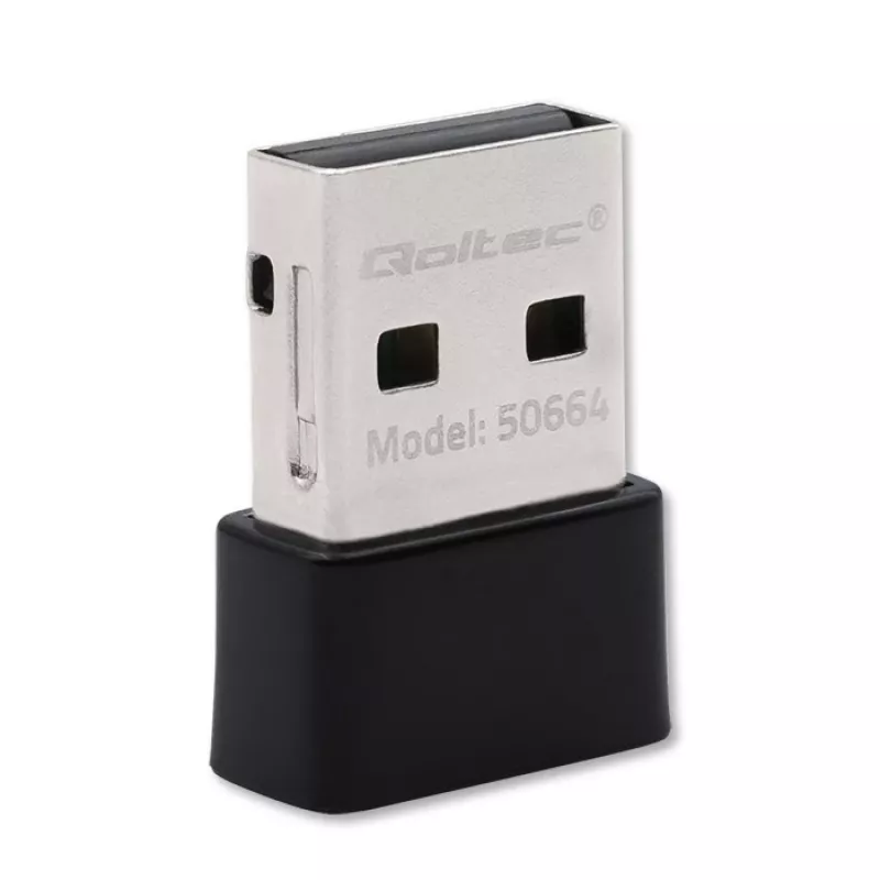 QOLTEC itin greitas belaidis mini USB adapteris Wi-Fi
