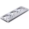 Ventiliatorių rinkinys Jonsbo ZA-420W — 3×140 mm PWM ARGB, baltas