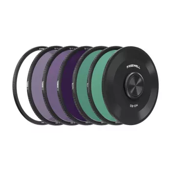 Freewell M2 Series 82 mm magnetinių filtrų rinkinys (5 vnt.) – ND8/ND64/ND1000/CPL/UV
