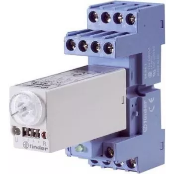 Laiko relė daugiafunkcinė 24 V/DC 24 V/AC 1 vnt. 85.04.0.024 Laiko diapazonas 0 (85.04.0.024)