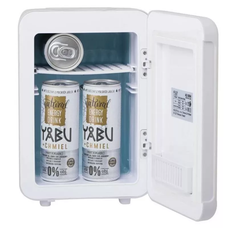 Mini šaldytuvas Adler AD 8084G pilkas 12V/230V 4L nešiojamas