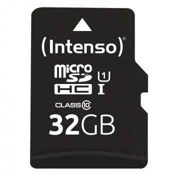 Intenso 32GB microSDHC UHS-I Class 10 atminties kortelė