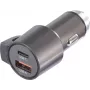 Voltcraft VC-CPS-45W automobilinis USB įkroviklis 45 W, 3 A, USB-A / USB-C, 2 išėjimai (VC-16690845)