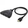 Equip 3x1 HDMI jungiklis, Full HD, 1920 x 1080 pikseliai, juodas
