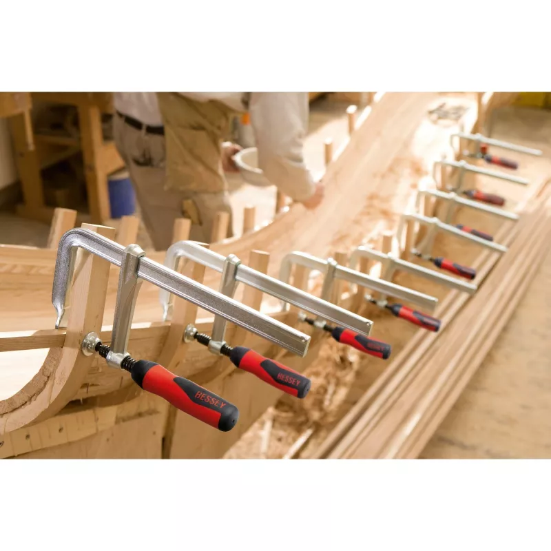 Bessey GZ16-2K F tipo spaustuvas - plastikas - plienas - 16 cm