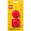 Magnetų rinkinys Room Copenhagen 40101730 (raudonas) – LEGO stiliaus dekoratyviniai magnetai