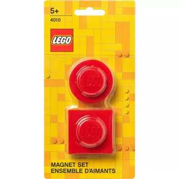 Magnetų rinkinys Room Copenhagen 40101730 (raudonas) – LEGO stiliaus dekoratyviniai magnetai
