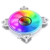 Gamemax Dual Ring Infinity korpuso ventiliatorius baltas