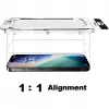 NEVOGLASS, apsauginis stiklas skaidrus, iPhone 17 Air, su Easy App