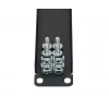 Extralink Front Blank Panel 1U 19 colio juodas plieninis užpildymo skydelis