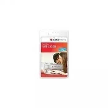 USB atmintukas AgfaPhoto 32GB USB Type-A sidabrinis