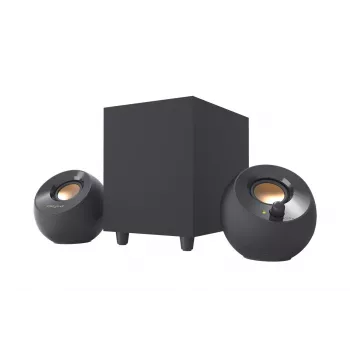 Creative Pebble Plus 2.1 garsiakalbių sistema, 8 W, juoda