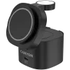 Canyon 4 in 1 belaidžio įkrovimo stovas, 30W maks., 70x70x70.3mm, 414g, su 65W įkrovikliu ir 1M laidu, juodas