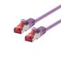 LOGON FTP Cat6 10 m tinklo kabelis, RJ-45, 1000 Mbit/s, violetinis