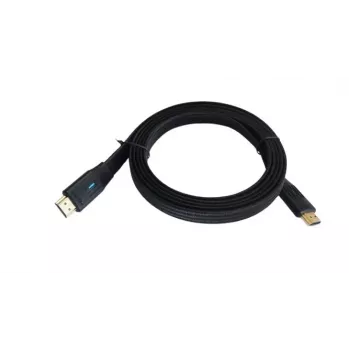 HDMI kabelis v 2.1 plokščias juodas 3m