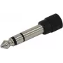 Garso adapteris Omnitronic 6,35 mm (vyriškas) į 3,5 mm (moteriškas) stereo 3022631Z