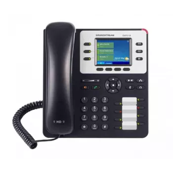 IP telefonas Grandstream Networks GXP-2130 juodas 3 linijos TFT