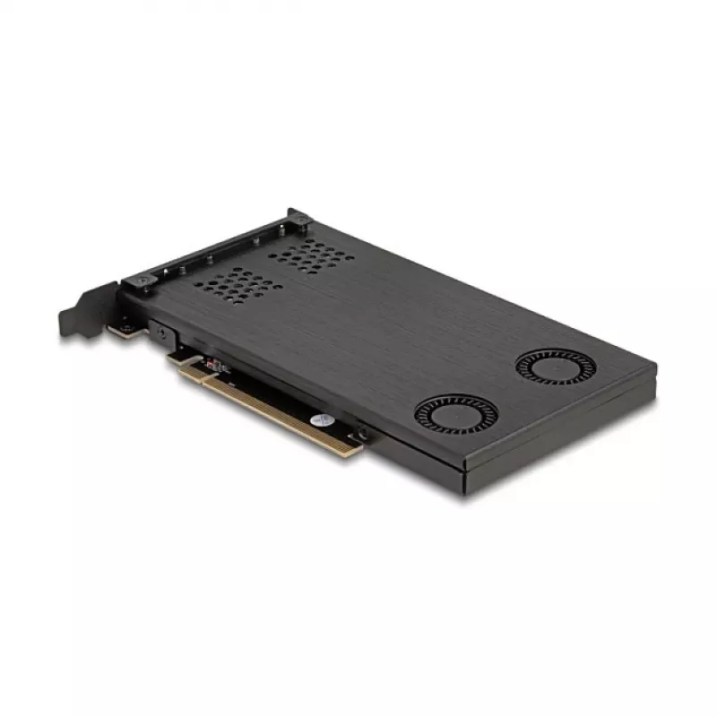 Delock PCI Express x16 kortelių rėmelis 2 x M.2 NVMe SSD bifurcation 47042