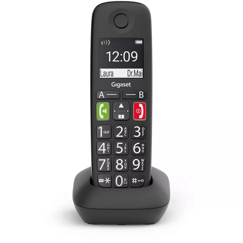Gigaset Hearing Aid.DECT E290HX papildomas juodas