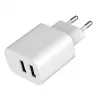 Gembird TA-UC-2A12-01 USB įkroviklis 2×USB 2.4A 24W baltas