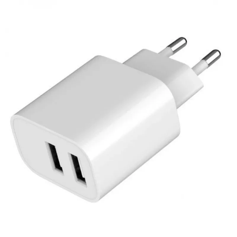 Gembird TA-UC-2A12-01 USB įkroviklis 2×USB 2.4A 24W baltas