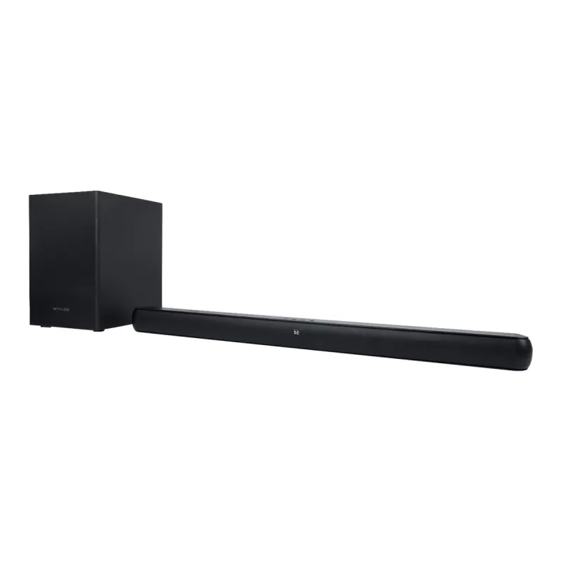 Garso juosta Muse M-1520SBT — 50 W RMS, laidinis ir belaidis, juoda, 660×60×59 mm