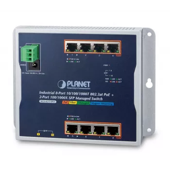 Valdomas tinklo jungiklis PLANET WGS-4215-8P2S