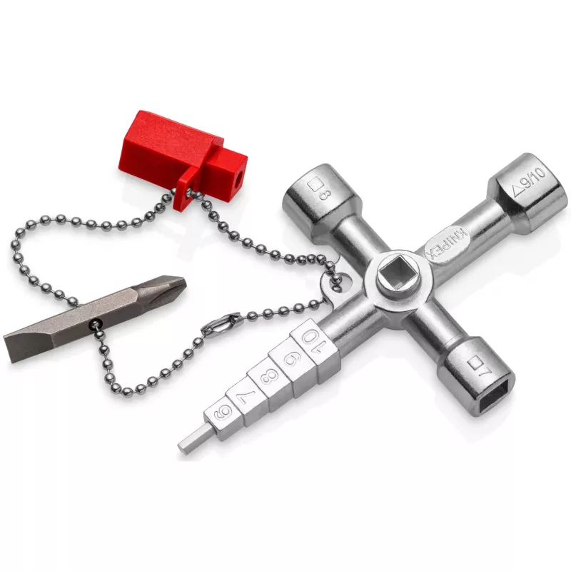 Knipex 00 11 04 raktas komunalinėms / valdymo spintoms