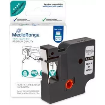 Plastikinė kasetė su juosta MediaRange MRDY45013 Dymo etikečių spausdintuvams