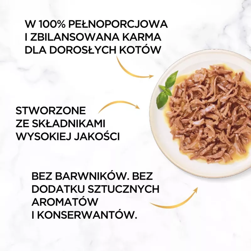 PURINA Gourmet Gold Succulent Delights Chicken – šlapias kačių ėdalas – 85 g