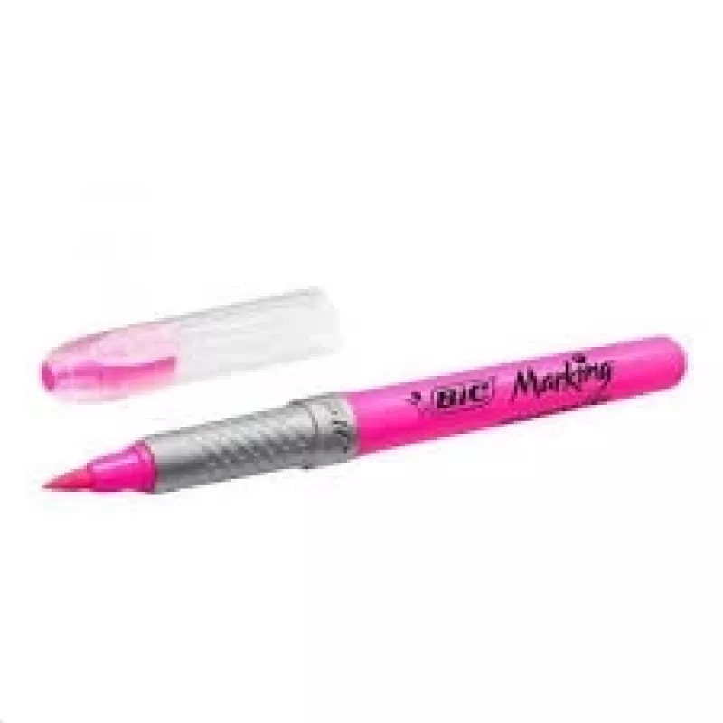 BIC Highlighter FLEX Pink, dėžutė 12 vnt. 494879
