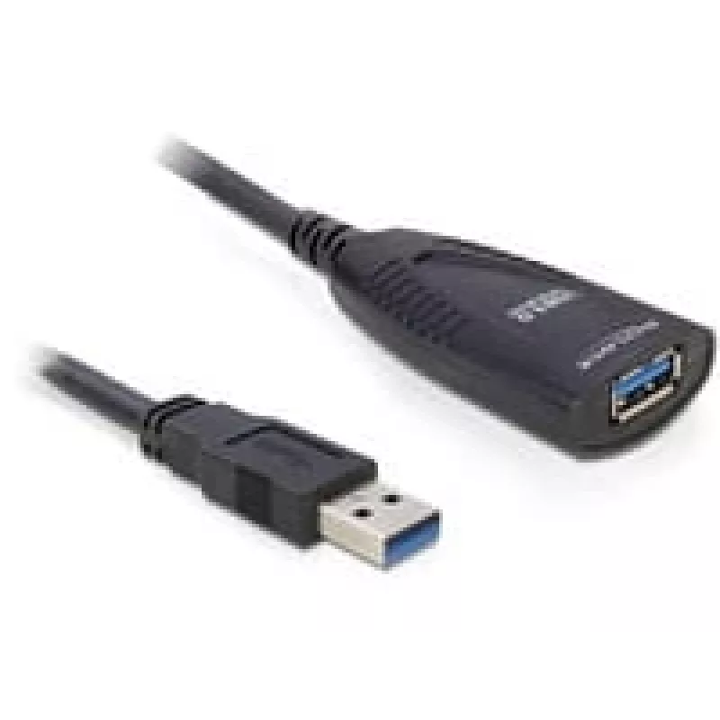 USB 3.0 aktyvus ilginimo kabelis DeLOCK 83089 5m juodas