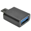 Eaton Tripp Lite Series USB 3.1 Gen 1.5 adapteris USB-C į USB Type A M/F 5 Gbps planšetiniam kompiuteriui ir išmaniajam telefonui - USB adapteris - USB Type A (M) į 24 kaiščių USB-C (M) - USB 3.1 - juodas (U428-000-F)