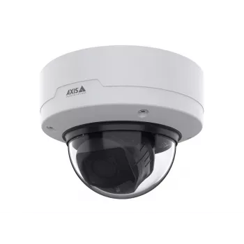 IP kupolinė apsaugos kamera AXIS P3277‑LV — 2592×1944 CMOS, 104° horizontalus matymo laukas, 30 kadrų/s, montavimas prie lubų/sienos, vidaus/lauko