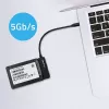 QOLTEC SATA adapteris 52269 2,5 colio diskui į USB-C, palaiko iki 2TB