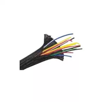 Pintas kabelių movimas Bachmann 930.902 — PET pintas movimas, juodas, Ø 5,08 mm, 1 vnt.